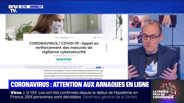Coronavirus: attention aux arnaques en ligne