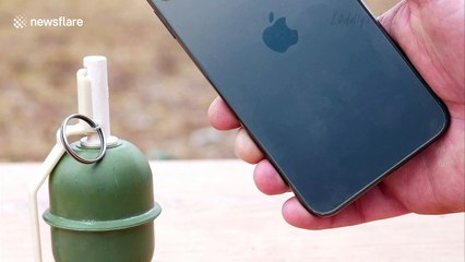 Will this iPhone 11 survive being strapped to firecrackers and set alight?