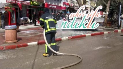 Sandıklı'da korona virüsü tedbirleri