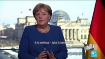 Coronavirus outbreak: Angela Merkel calls pandemic 'the biggest challenge since WWII