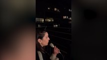 Ruth Lorenzo ofrece su música a sus vecinos