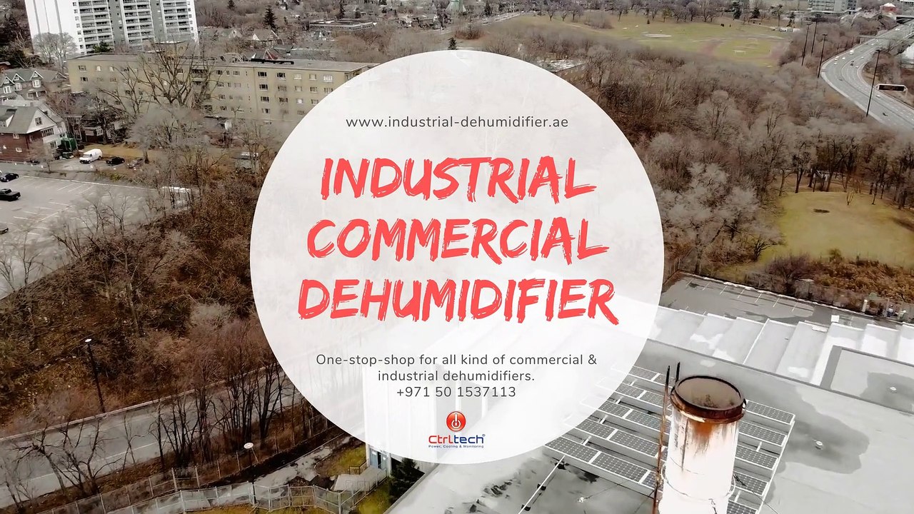 Swimming pool, industrial dehumidifier and home portable dehumidifier to reduce humidity.