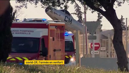 Coronavirus : l’armée vient soulager l’hôpital de Mulhouse