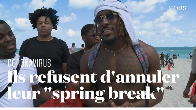 Malgré le coronavirus, ces plages de Floride sont pleines d'étudiants en Spring Break
