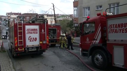 Sultangazi’de korkutan yangın