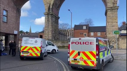 City centre cordon after man found stabbed in Durham