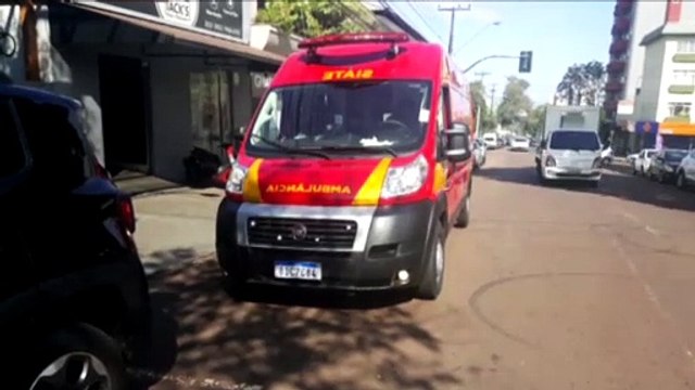 Realizando instalação de caixa d'água, homem sofre queda de telhado e fica ferido