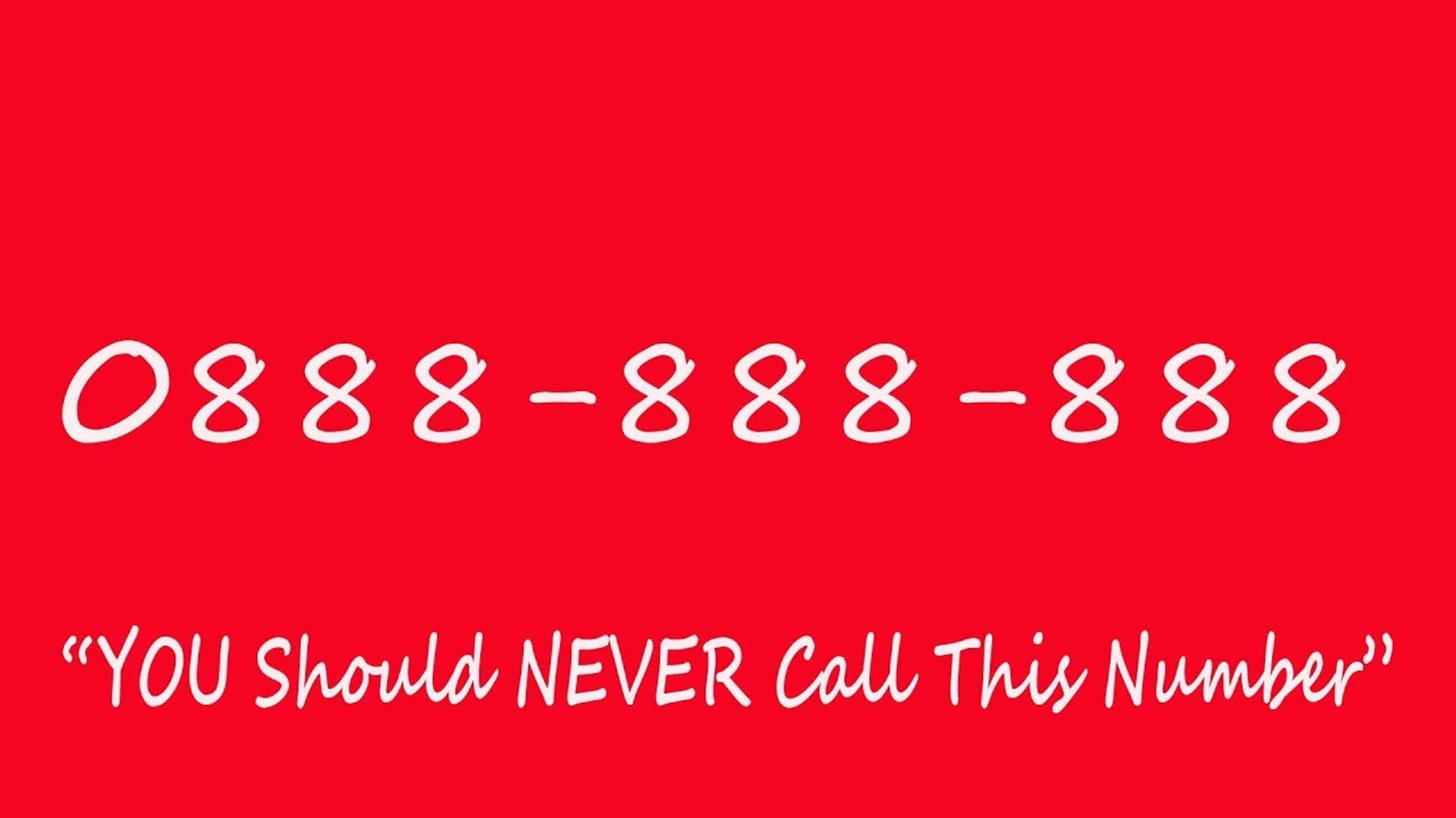 5 Scary Phone Numbers That Are Way Too Haunted To Call You Should Never Call Video Dailymotion