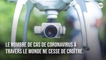 La police utilise des drones pour faire respecter le confinement en Espagne