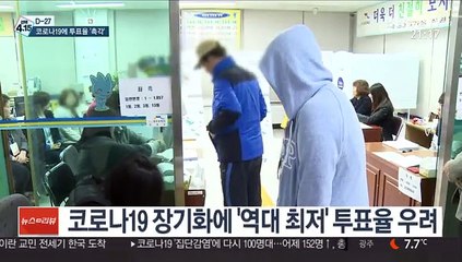 코로나19 장기화에 투표율 계산기 두드리는 여야
