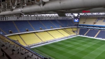 SPOR Fenerbahçe Stadı dezenfekte edildi