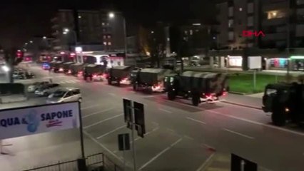 Krematoryum yetersiz kaldı, tabutlar askeri araçlarla taşındı