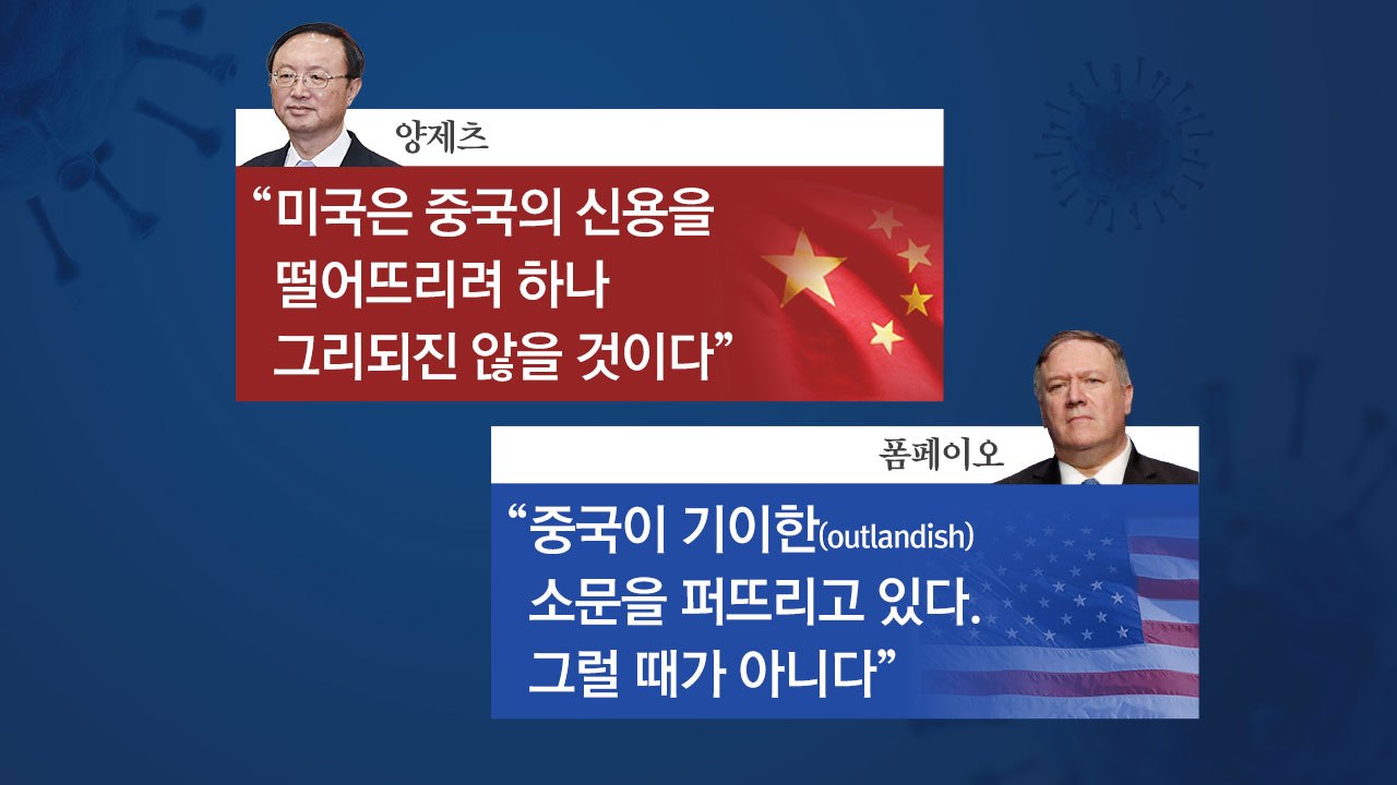 [뉴있저] 변상욱의 앵커리포트 - 미국과 중국, 바이러스 앞에서 왜 이러나? / YTN