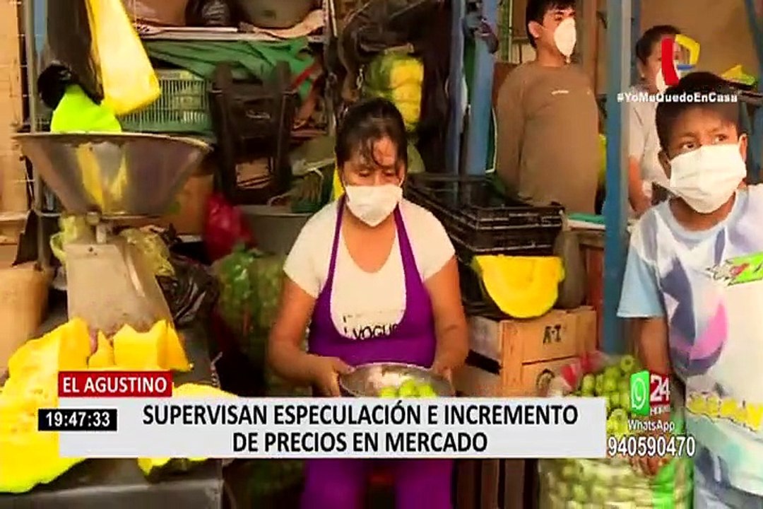 Tercer día del Estado de Emergencia: Productos básicos se encarecieron por malos comerciantes