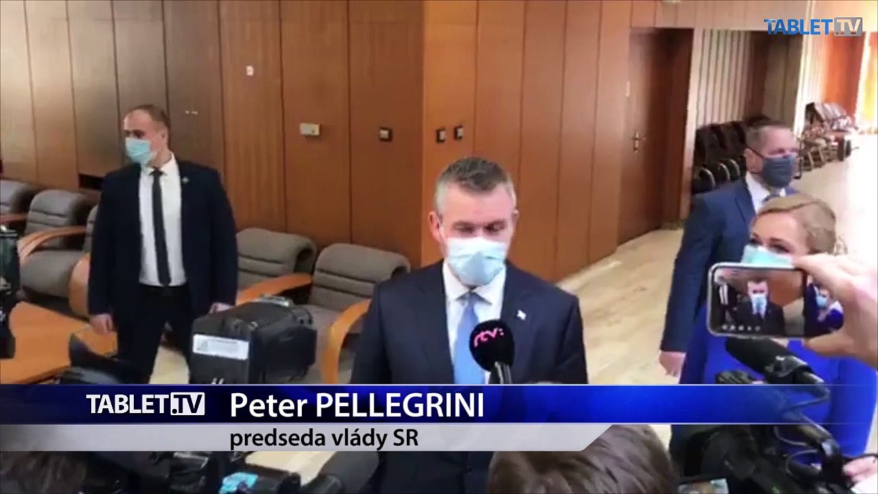 ZÁZNAM: Brífing premiéra P. Pellegriniho