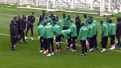 Konyaspor, Gençlerbirliği maçının hazırlıklarını sürdürdü