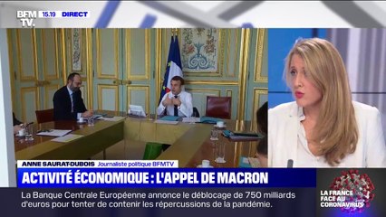 "Nous voulons valoriser celles et ceux qui vont au travail" Emmanuel Macron