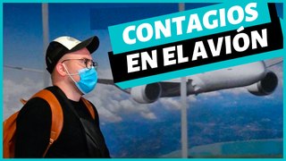 ¿Cómo  evitar el contagio de enfermedades cuando vas en un avión?