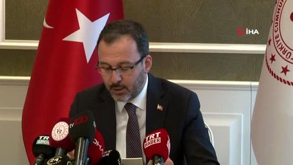 Bakan Kasapoğlu açıkladı: "Ligler ertelendi"