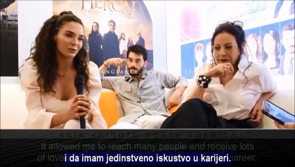 Hercai - Nemoguca ljubav intervju na Spanskoj televiziji
