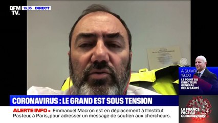 "La situation est tendue dans le Grand Est" Président de Samu-Urgences de France