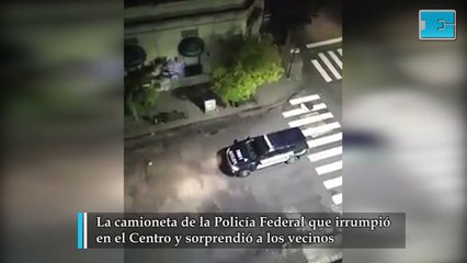 La camioneta de la Policía Federal que sorprendió a todos en La Plata
