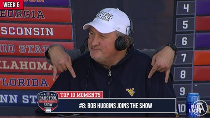 CFB Top 10 Moments: The Gang Hangs Out With Bob Huggins In Morgantown (#8)