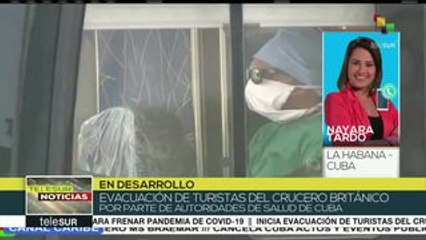 Cuba: autoridades de Salud evacúan a turistas del crucero británico