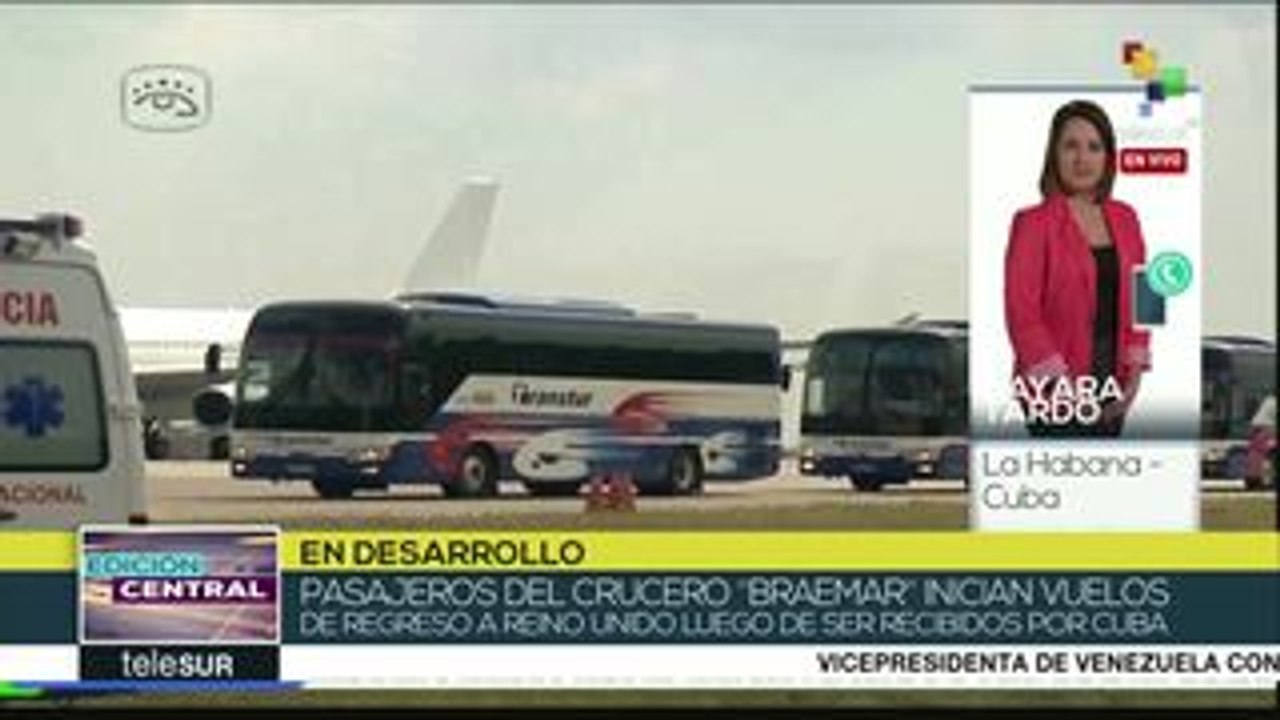 Cuba: parte primer vuelo a RU con pasajeros del crucero Braemar