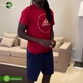 Gomis'ten #StayAtHomeChallenge akımına değişik bakış açısı