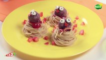 Les boulettes de spaghettis piou piou avec 123 Cuisine sur Piwi+
