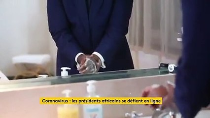 Coronavirus : des présidents africains montrent comment bien se laver les mains pour lutter contre l'épidémie