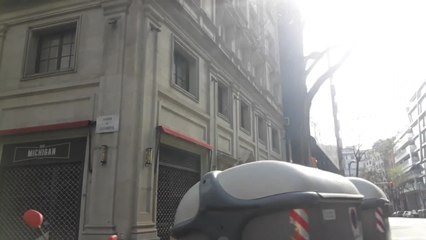 La Diagonal de Barcelona al mínimo