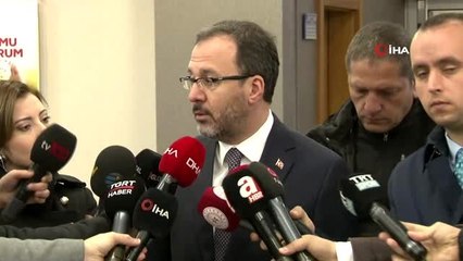 Bakan Kasapoğlu: "Türk sporunun irtifa kaybetmemesi adına neler planlıyorlar onları konuşacağız"