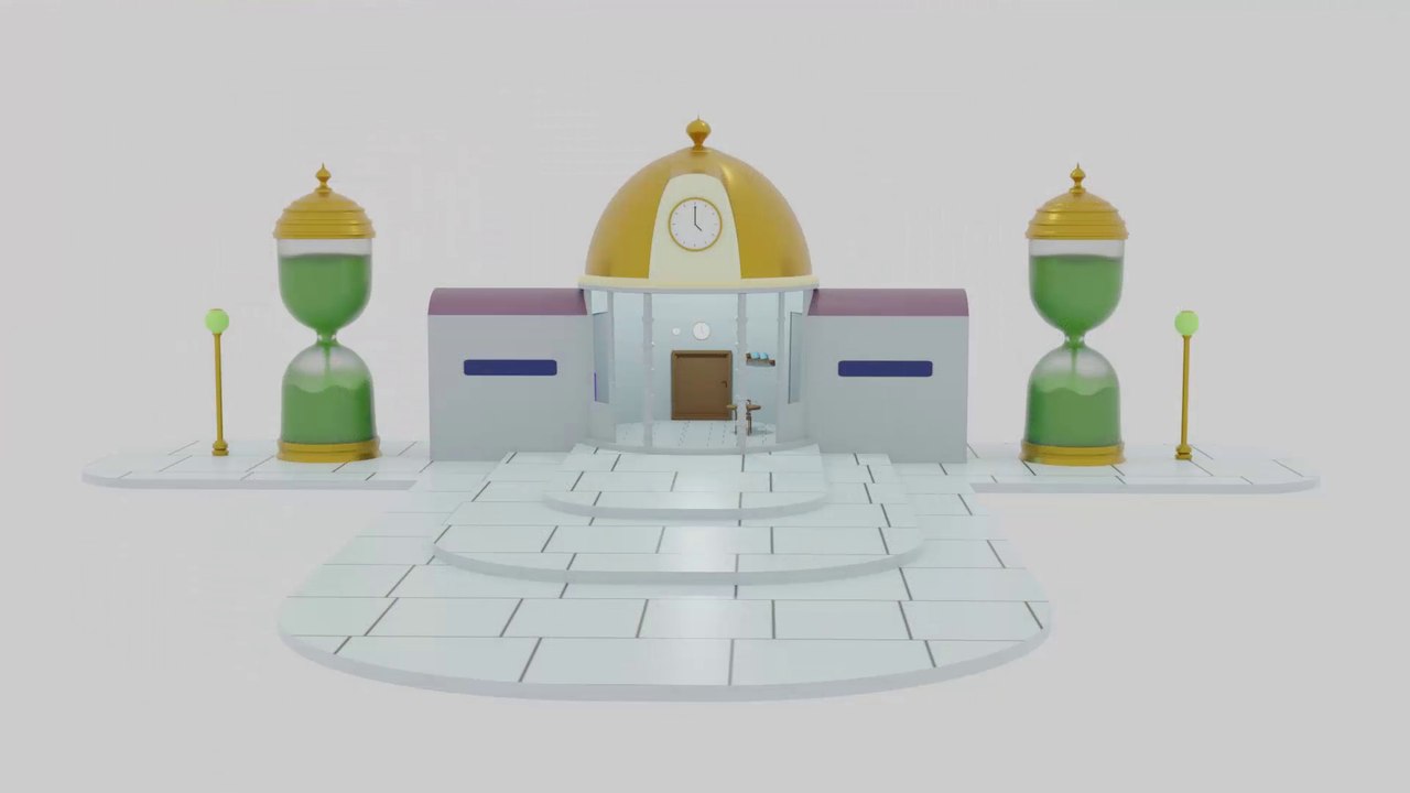 Hyperbolic Time Chamber | Blender 2.83