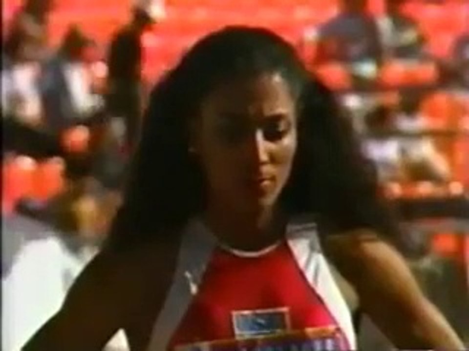 1988 Olympic Women's 200m final    Florence Griffith Joyner 21 34 WR