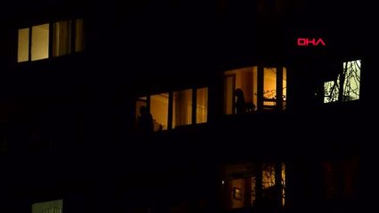 SAĞLIK ÇALIŞANLARINA ALKIŞLI DESTEK -Ataköy