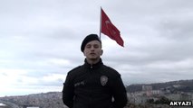 Trabzon Emniyet Müdürlüğünden görüntülü koronavirüs uyarısı
