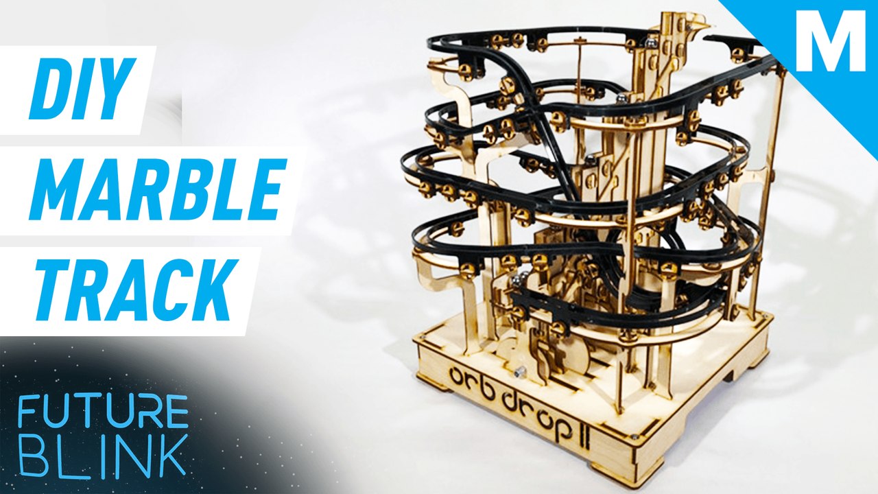 Think outside the box with this DIY marble track — Future Blink