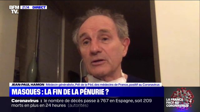 J'ai rarement vu une administration aussi incapable de protéger le personnel soignant. Jean-Paul Hamon, médecin généraliste positif au coronavirus témoigne