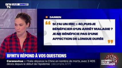 Si j'ai un IMC>40, puis-je bénéficier d'un arrêt maladie ? BFMTV répond à vos questions