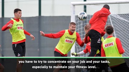 Cologne players concerned but focused in self-isolation - Coach Gisdol