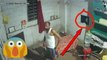 Real Ghost attack captured on Cctv camara _ scary -Bauaa Yash Official--