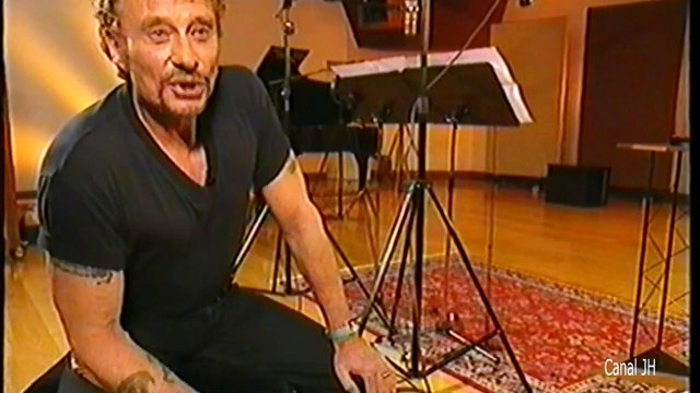 Johnny Hallyday et Pascal Obispo - enregistrement C'est la vie qui veut ça 1998