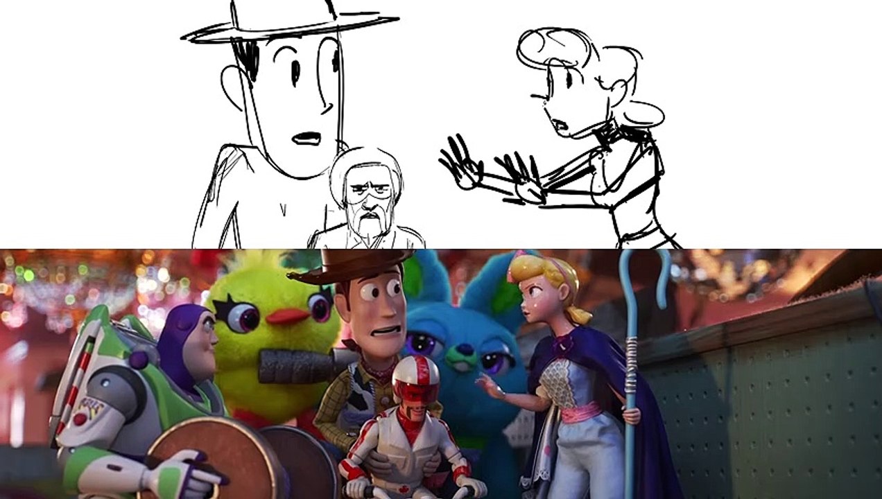 Toy Story 4 movie Pixar Side by Side Antique Store Rescue video Dailymotion