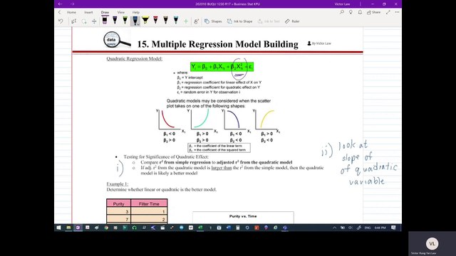 Multiple Regression Model Building 001