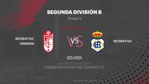 Previa partido entre Recreativo Granada y Recreativo Jornada 30 Segunda División B