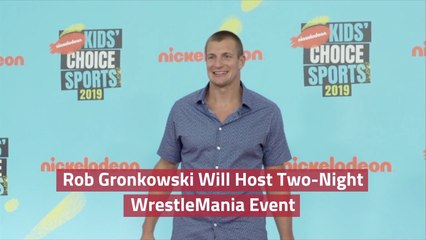 Rob Gronkowski And WrestleMania