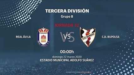 Previa partido entre Real Ávila y C.D. Bupolsa Jornada 32 Tercera División
