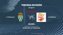 Previa partido entre CF Peralada y CE Manresa Jornada 29 Tercera División